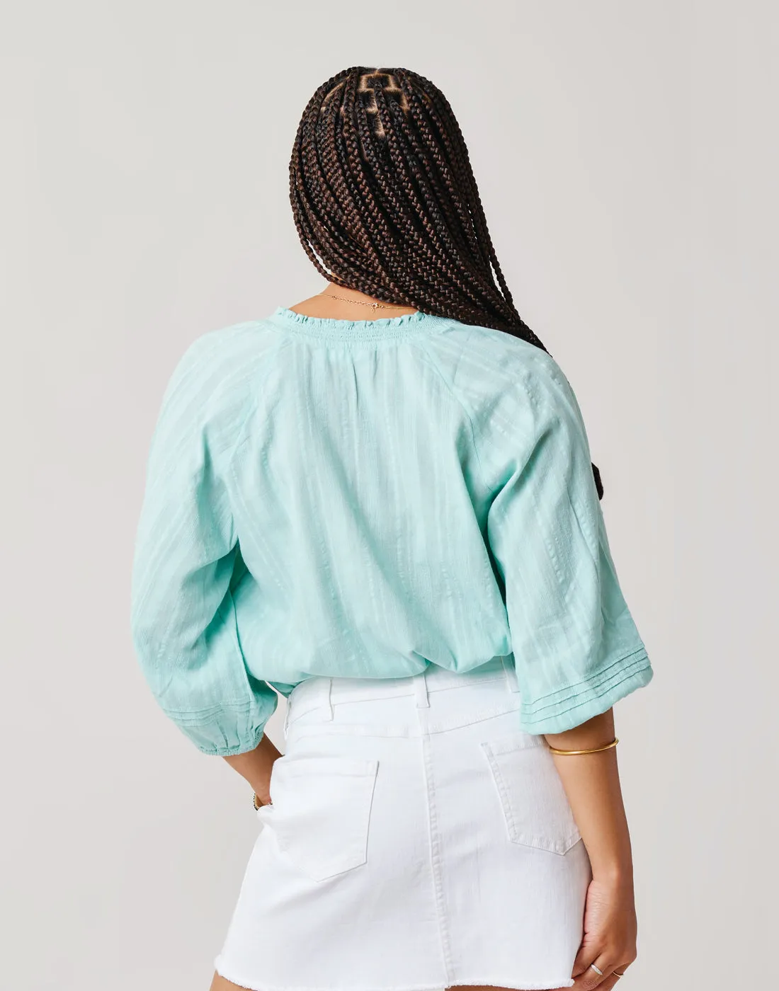 Camryn Top: Sea Glass - FINAL SALE sold by Carve Designs product image thumbnail 3