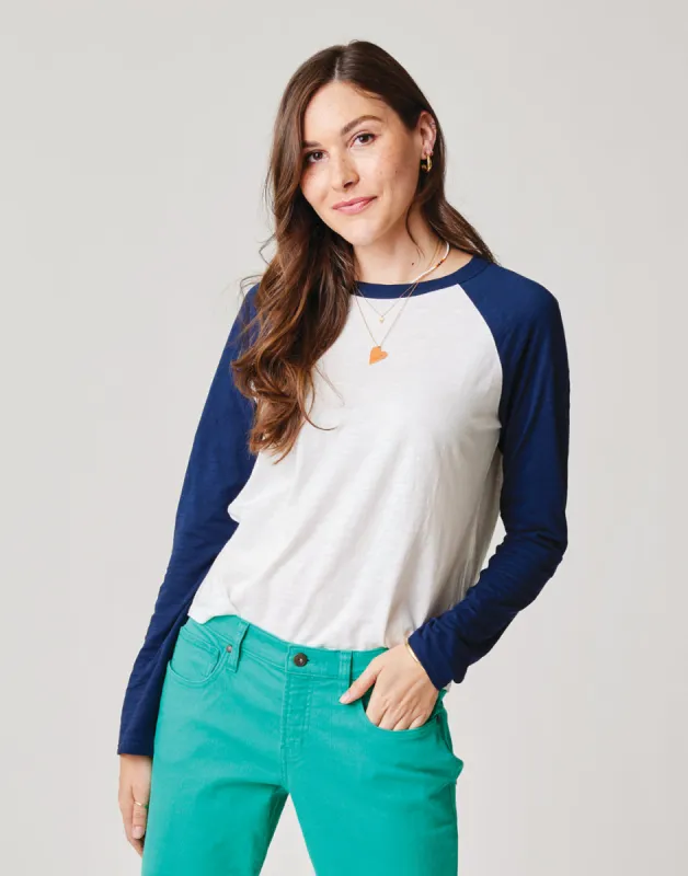 Denny Top: Navy sold by Carve Designs
