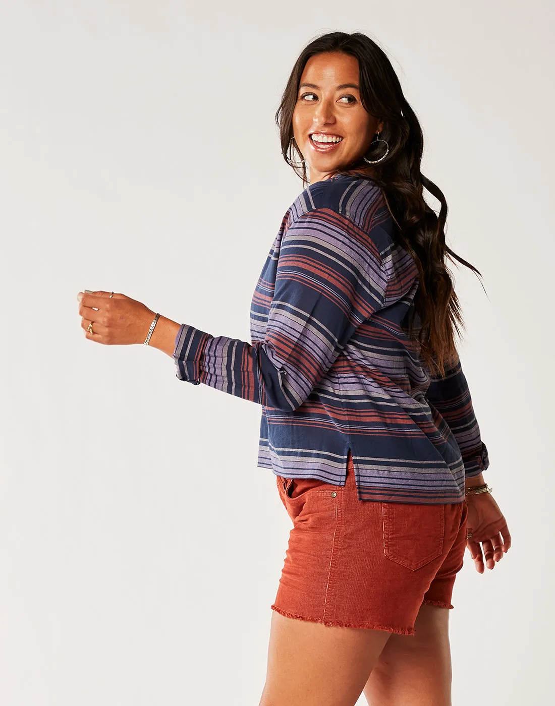 Oahu 4" Short : Dark Coral - FINAL SALE sold by Carve Designs product image thumbnail 4