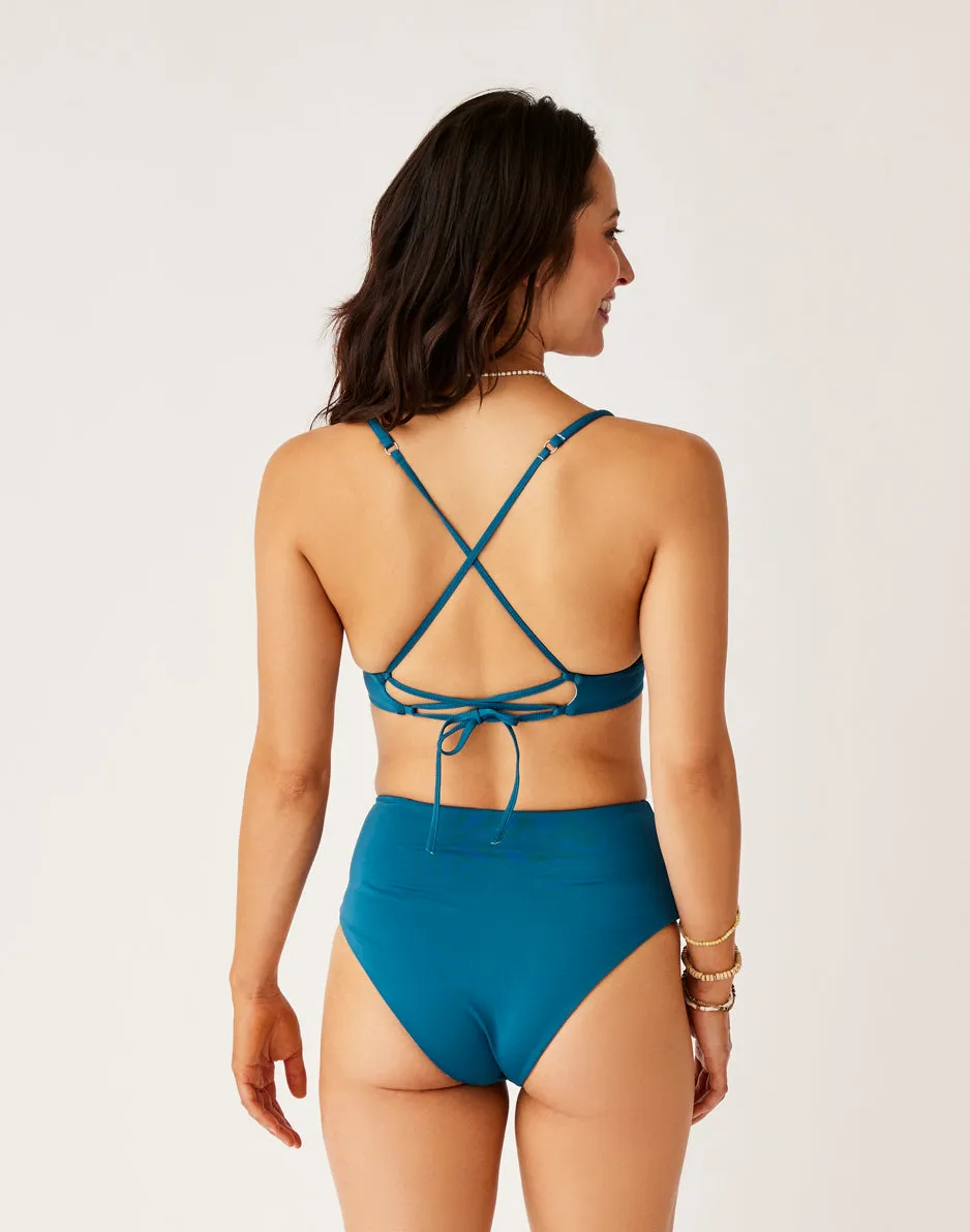 Erin Reversible Bottom: Azul/Ice sold by Carve Designs product image thumbnail 5