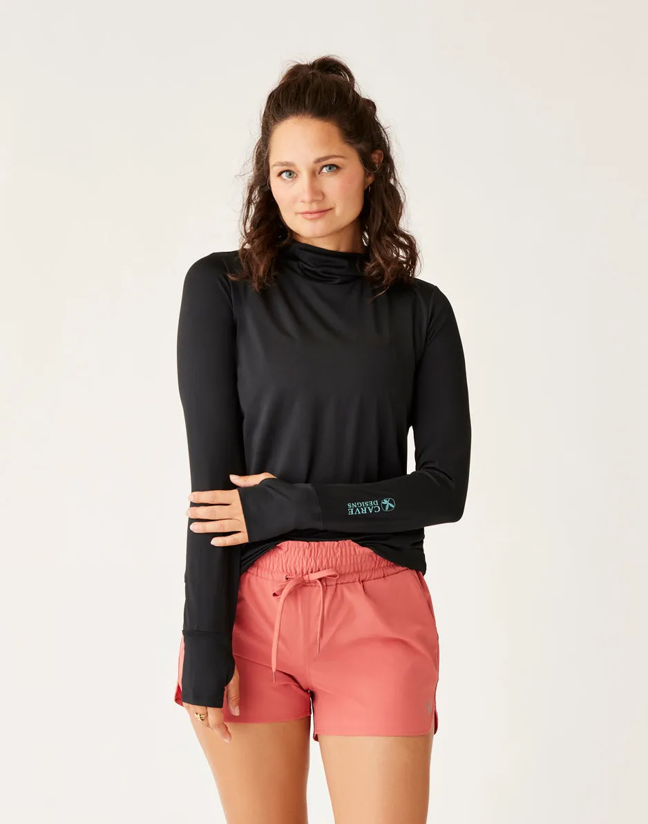 Alani Sunshirt: Black sold by Carve Designs product image thumbnail 4