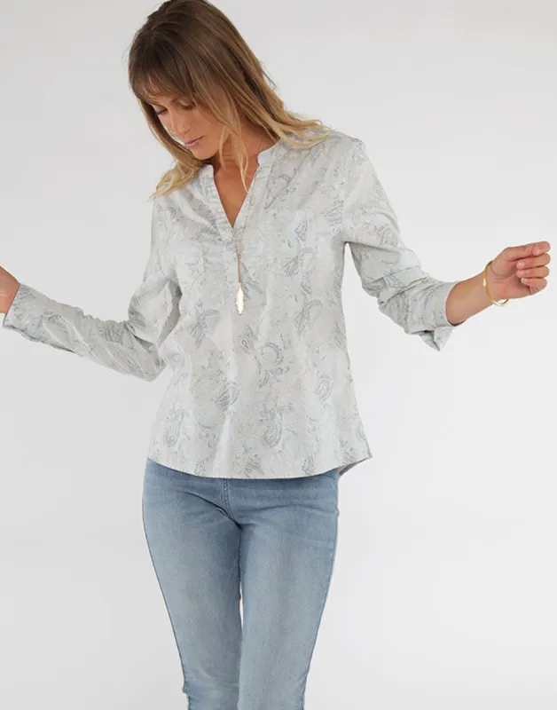 Dylan Twill: Quarry Lily - FINAL SALE sold by Carve Designs