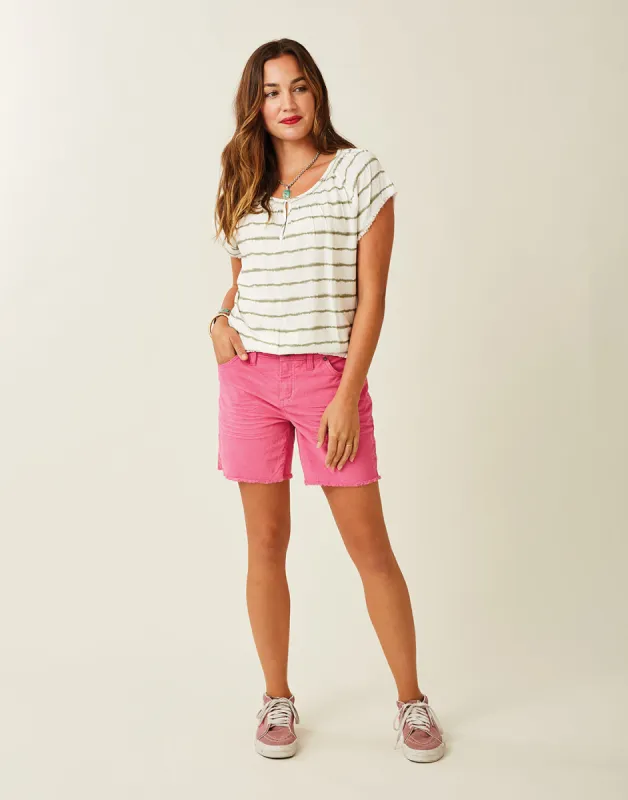 Oahu 6" Short: Fuchsia sold by Carve Designs