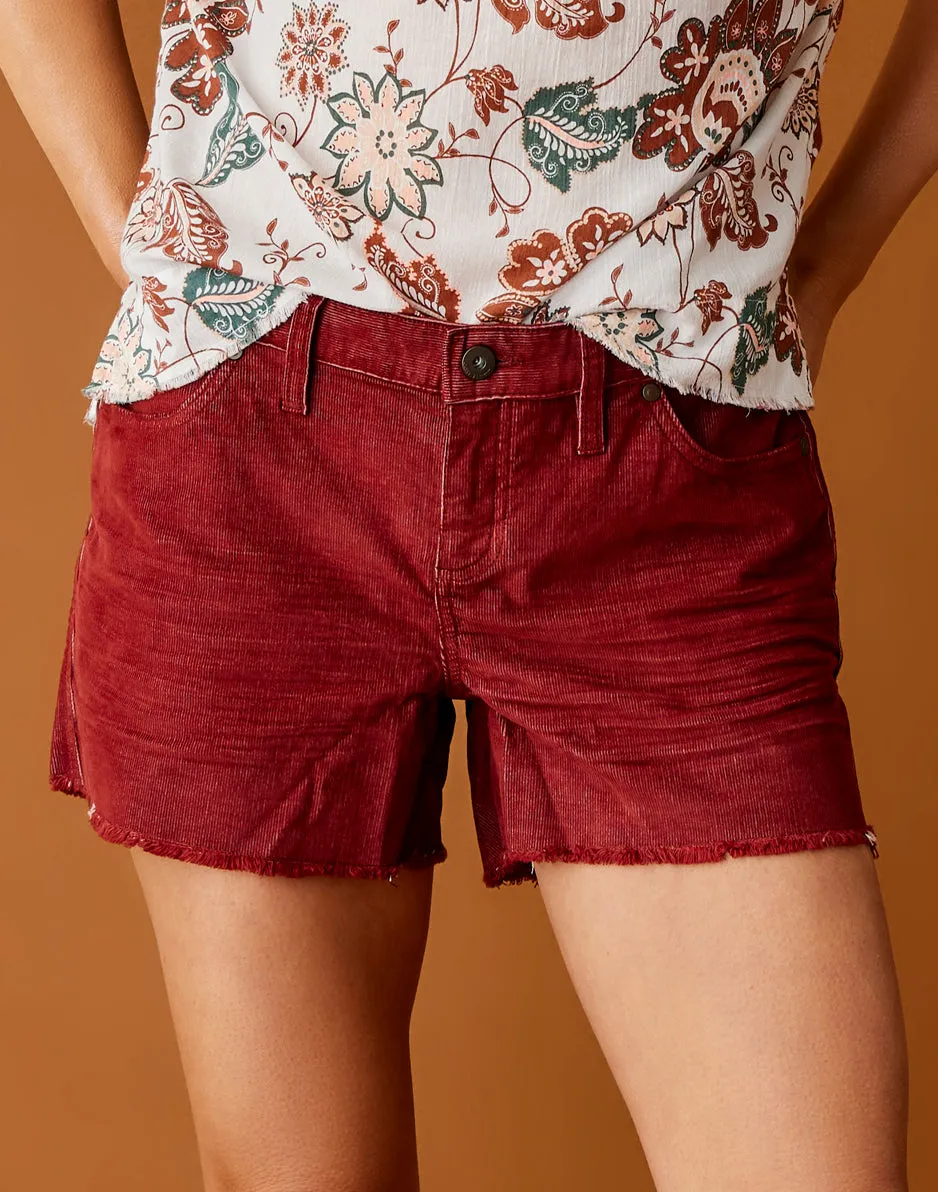 Oahu Short: Cabernet sold by Carve Designs product image thumbnail 2