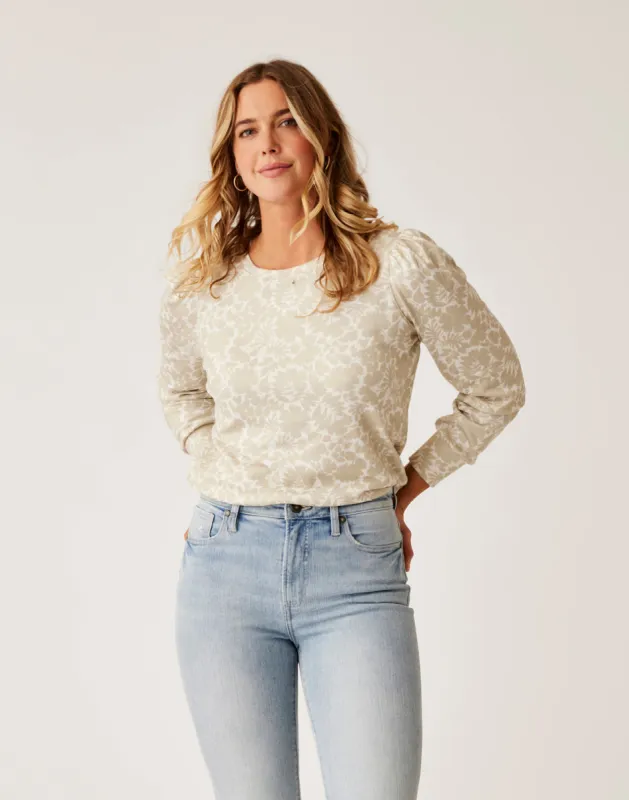 Naomi Sweatshirt: Birch Floral sold by Carve Designs