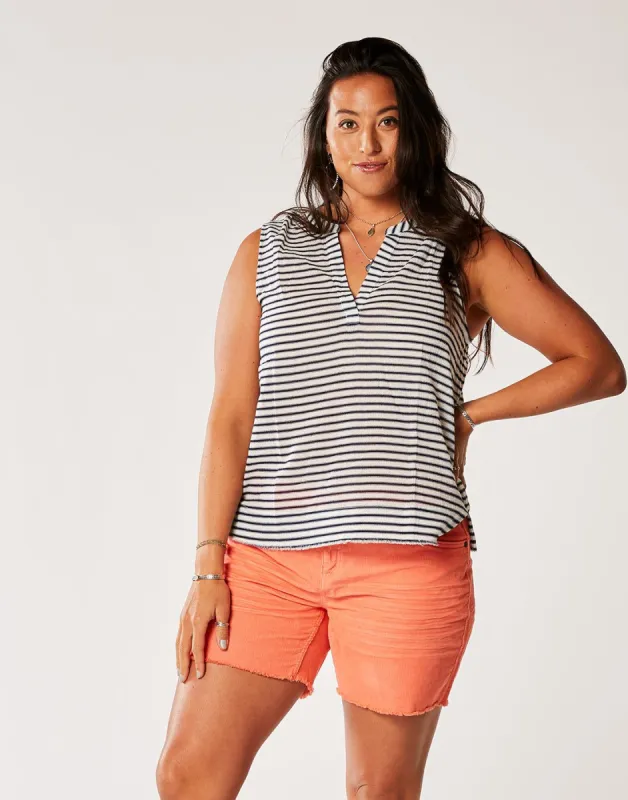 Dylan Tank: Dash Stripe - FINAL SALE sold by Carve Designs