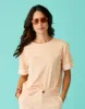 Ainslee Boxy Tee: Peach sold by Carve Designs