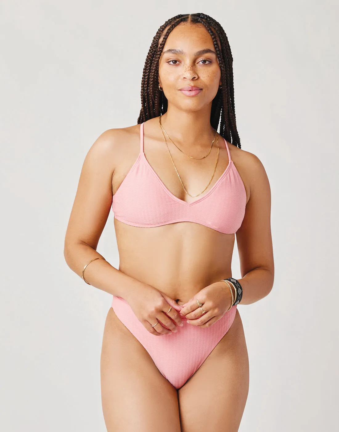 Danica Bottom: Grapefruit Texture - FINAL SALE sold by Carve Designs