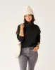Lennox Fleece Top: Black sold by Carve Designs