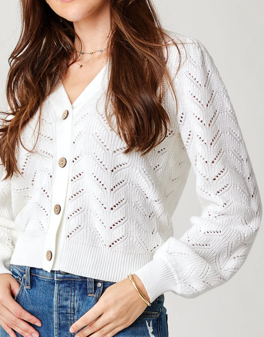 Tessa Cardigan: Cloud sold by Carve Designs product image thumbnail 5