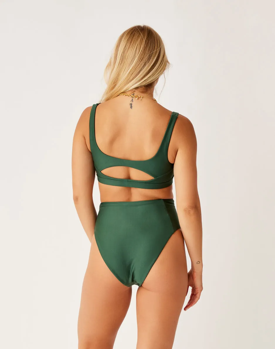 Lani Pocket Compression Bottom: Cilantro sold by Carve Designs product image thumbnail 5