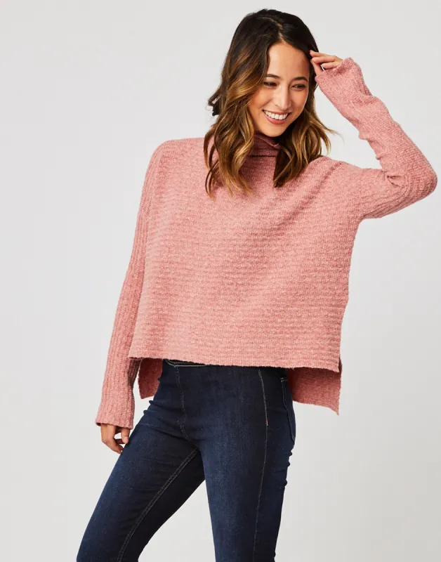 Livia Sweater : Rose - FINAL SALE sold by Carve Designs