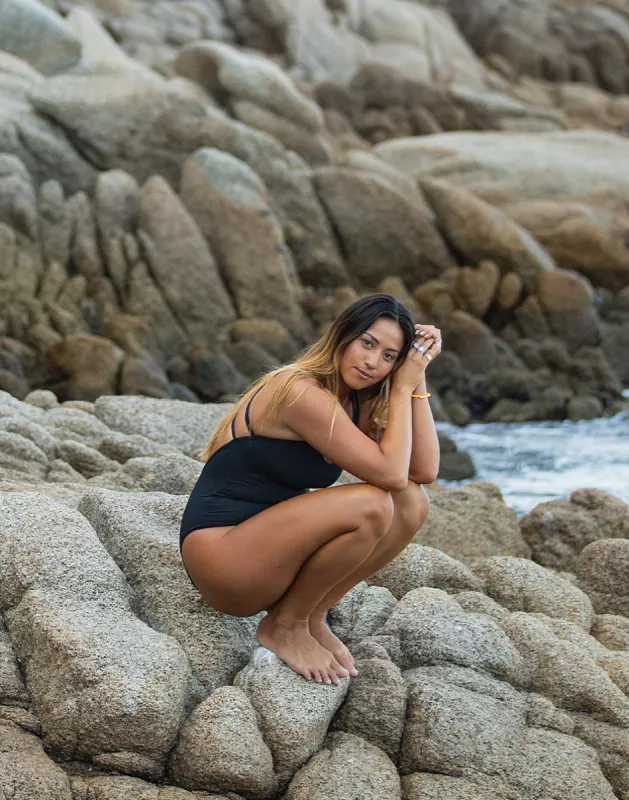 Beacon One Piece: Black sold by Carve Designs