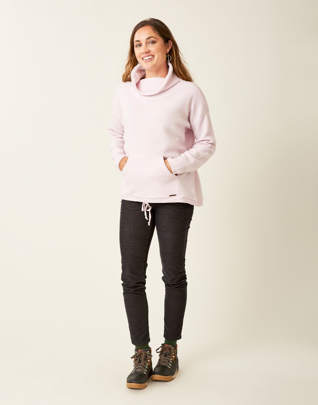 Rowayton Cowl Neck: Light Lilac - FINAL SALE sold by Carve Designs product image thumbnail 2