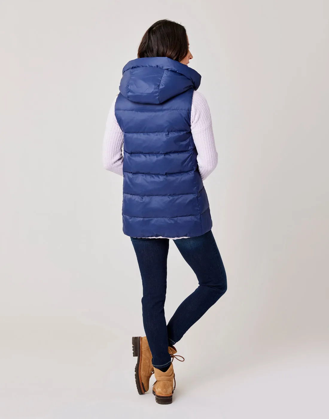Davos Down Vest: Navy - FINAL SALE sold by Carve Designs product image thumbnail 5