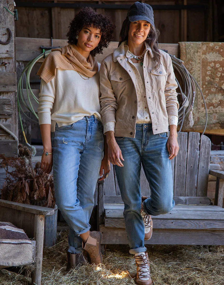 Carson Hi Rise Jean: Deconstructed sold by Carve Designs product image thumbnail 2