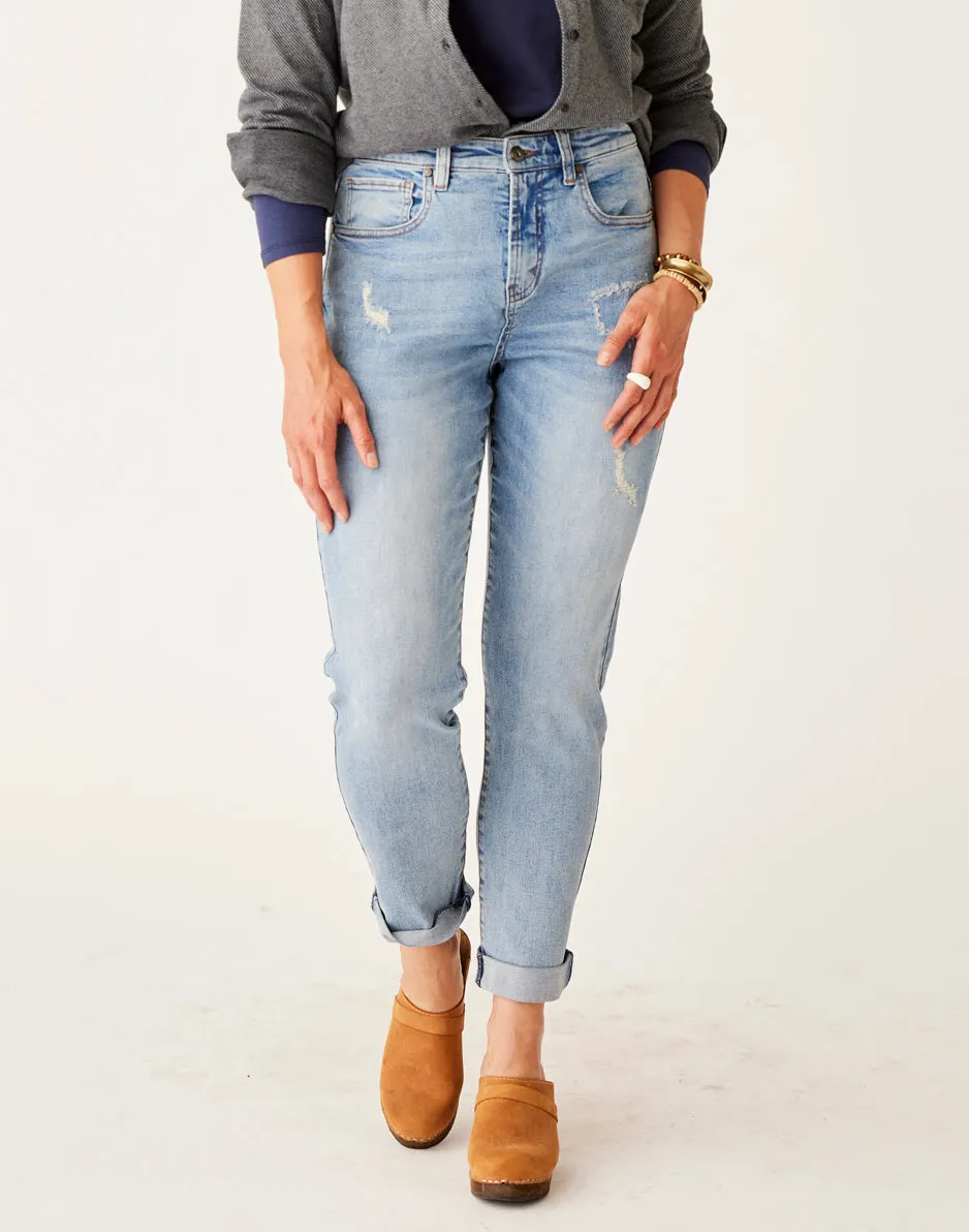 Carson Hi Rise Jean: Deconstructed sold by Carve Designs product image thumbnail 4