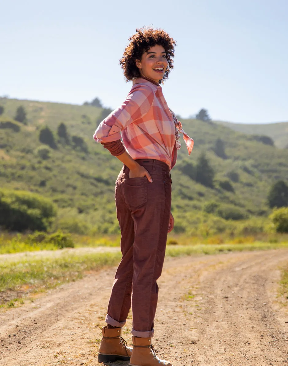 Carson Cord Hi Rise: Chocolate sold by Carve Designs product image thumbnail 2