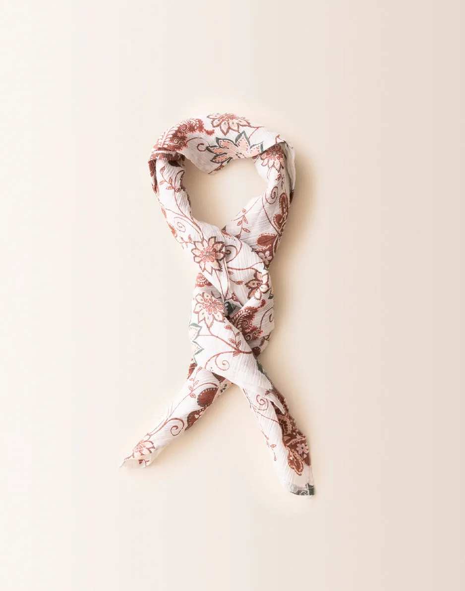 Gauze Bandana: Cloud Taj sold by Carve Designs