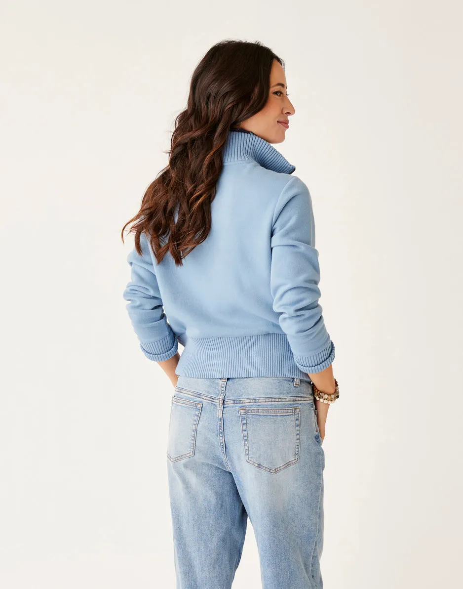 Briar Fleece Jacket: Storm sold by Carve Designs product image thumbnail 4