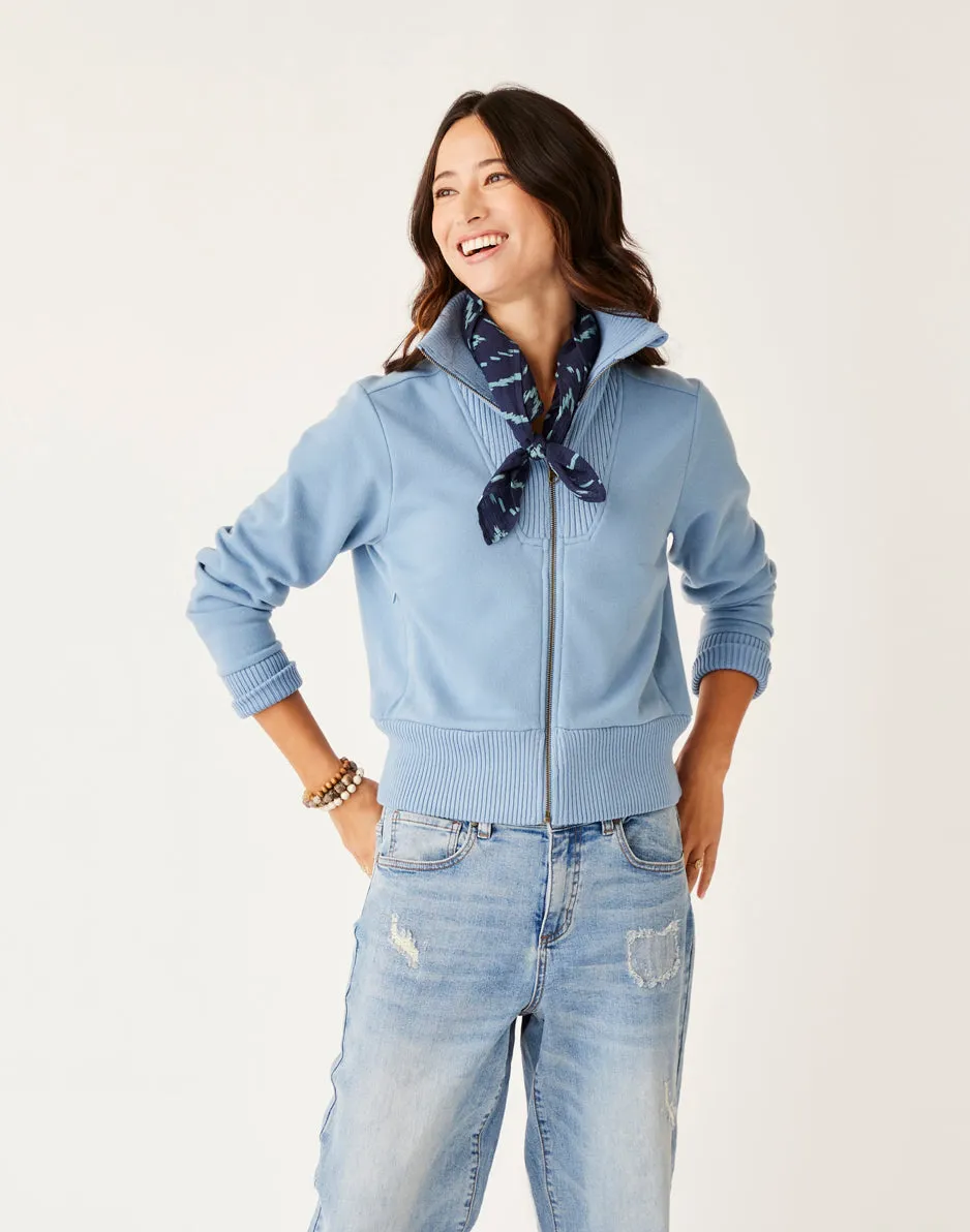 Briar Fleece Jacket: Storm sold by Carve Designs product image thumbnail 2