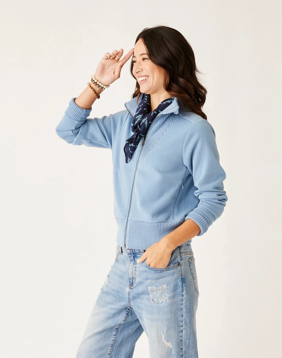 Briar Fleece Jacket: Storm sold by Carve Designs product image thumbnail 3