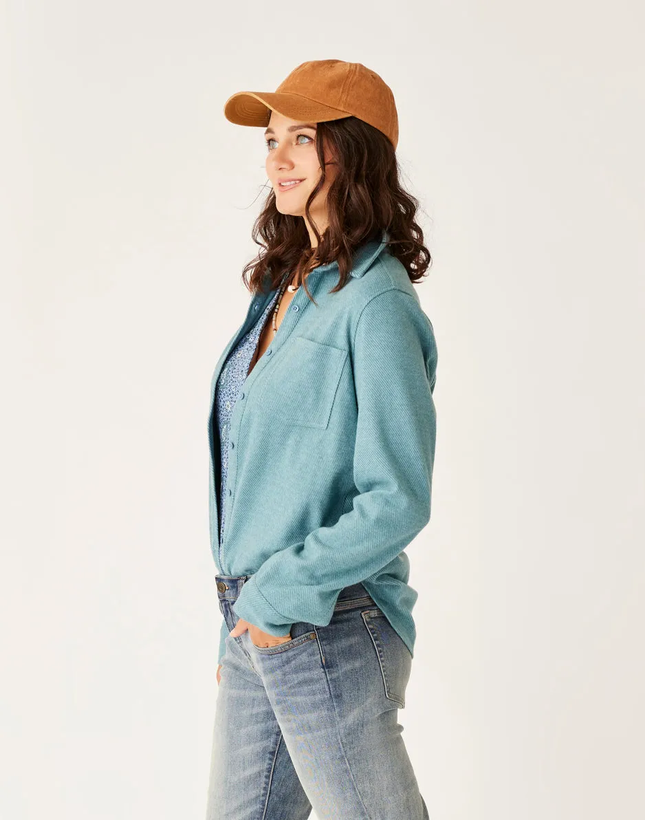 Fairbanks Supersoft Shirt: Storm Heather sold by Carve Designs product image thumbnail 2