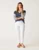 Carson Hi Rise Jean: White sold by Carve Designs