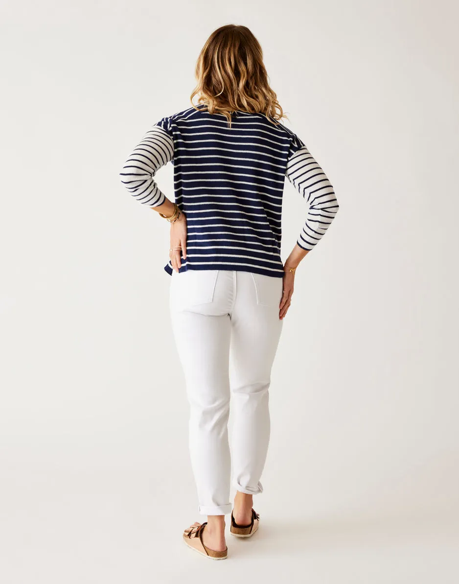 Carson Hi Rise Jean: White sold by Carve Designs product image thumbnail 4