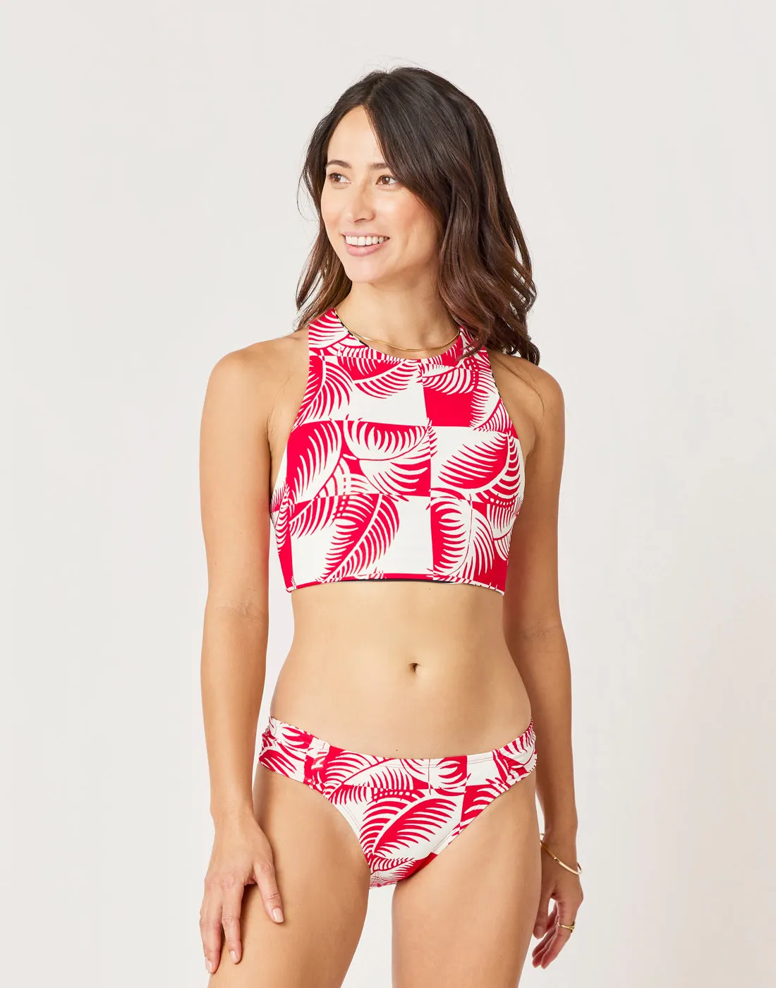 Cardiff Bottom: Checkered Palm - FINAL SALE sold by Carve Designs