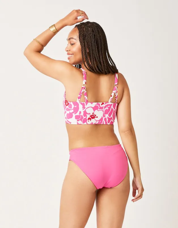 St. Barth Reversible Bottom: Hot Red/Fuchsia - FINAL SALE sold by Carve Designs