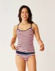 Stinson Tankini: Zinnia Stripe sold by Carve Designs
