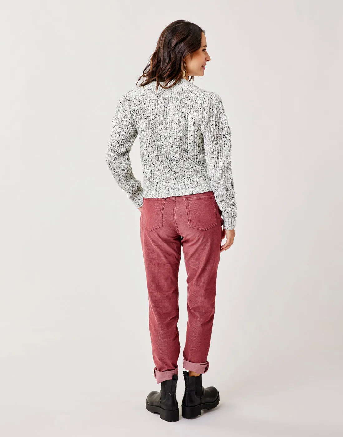 Carson Cord Hi Rise: Brick sold by Carve Designs product image thumbnail 4