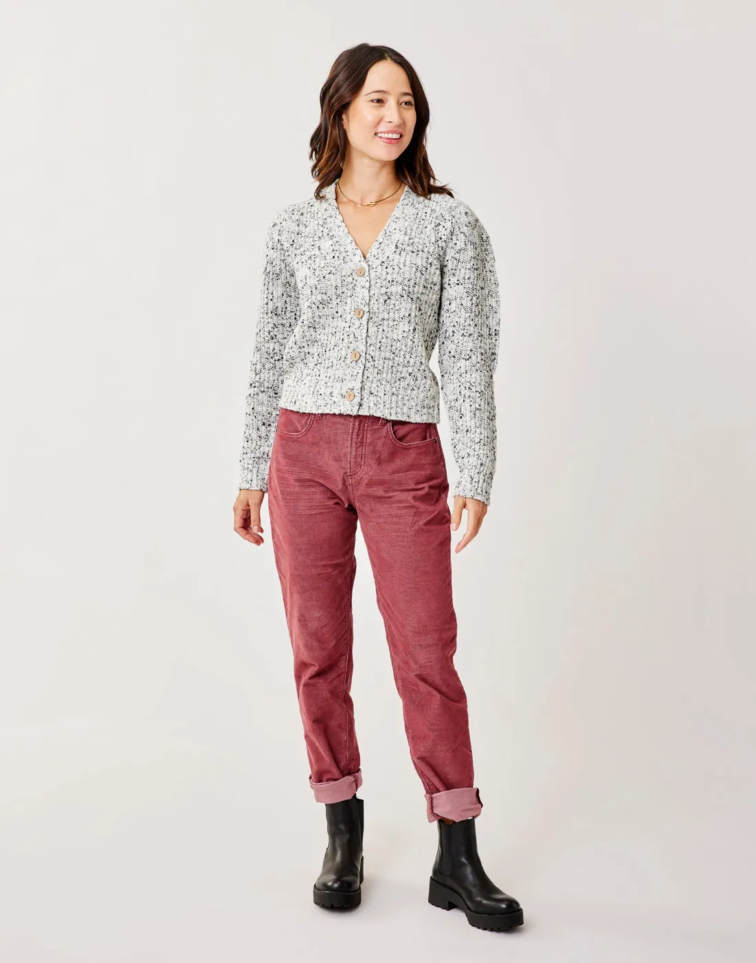 Carson Cord Hi Rise: Brick sold by Carve Designs product image thumbnail 2