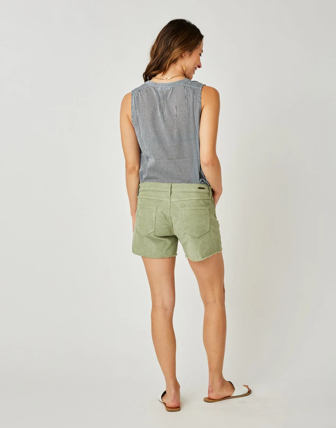Oahu Short: Olive sold by Carve Designs product image thumbnail 4