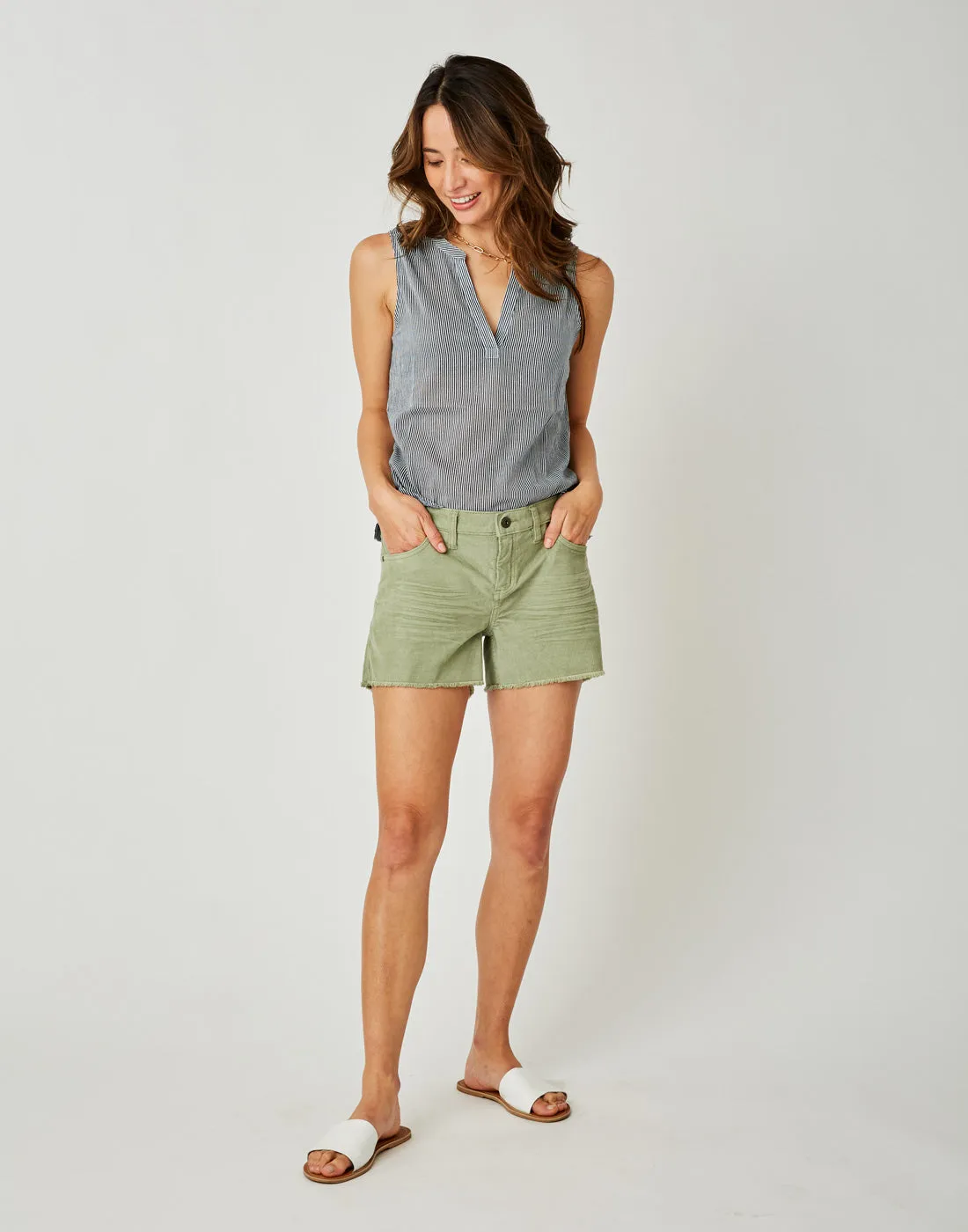 Oahu Short: Olive sold by Carve Designs