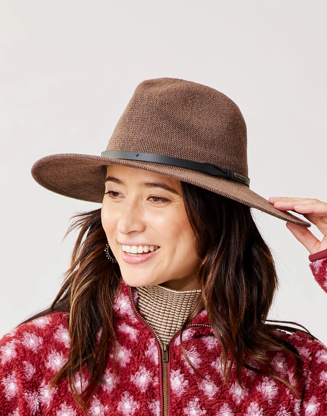 Panama Hat: Dark Brown sold by Carve Designs product image thumbnail 2