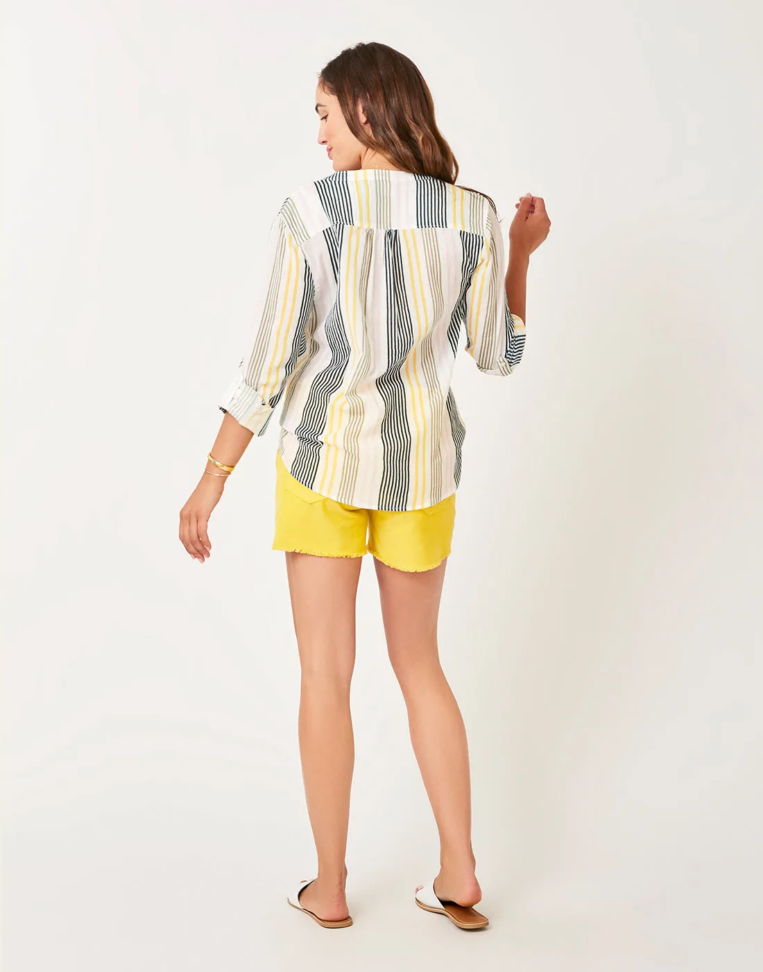 Oahu 4" Short: Yellow sold by Carve Designs product image thumbnail 3