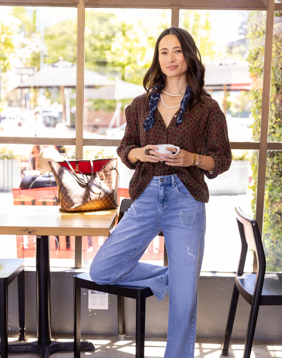 Audrey Wide Leg: Deconstructed sold by Carve Designs