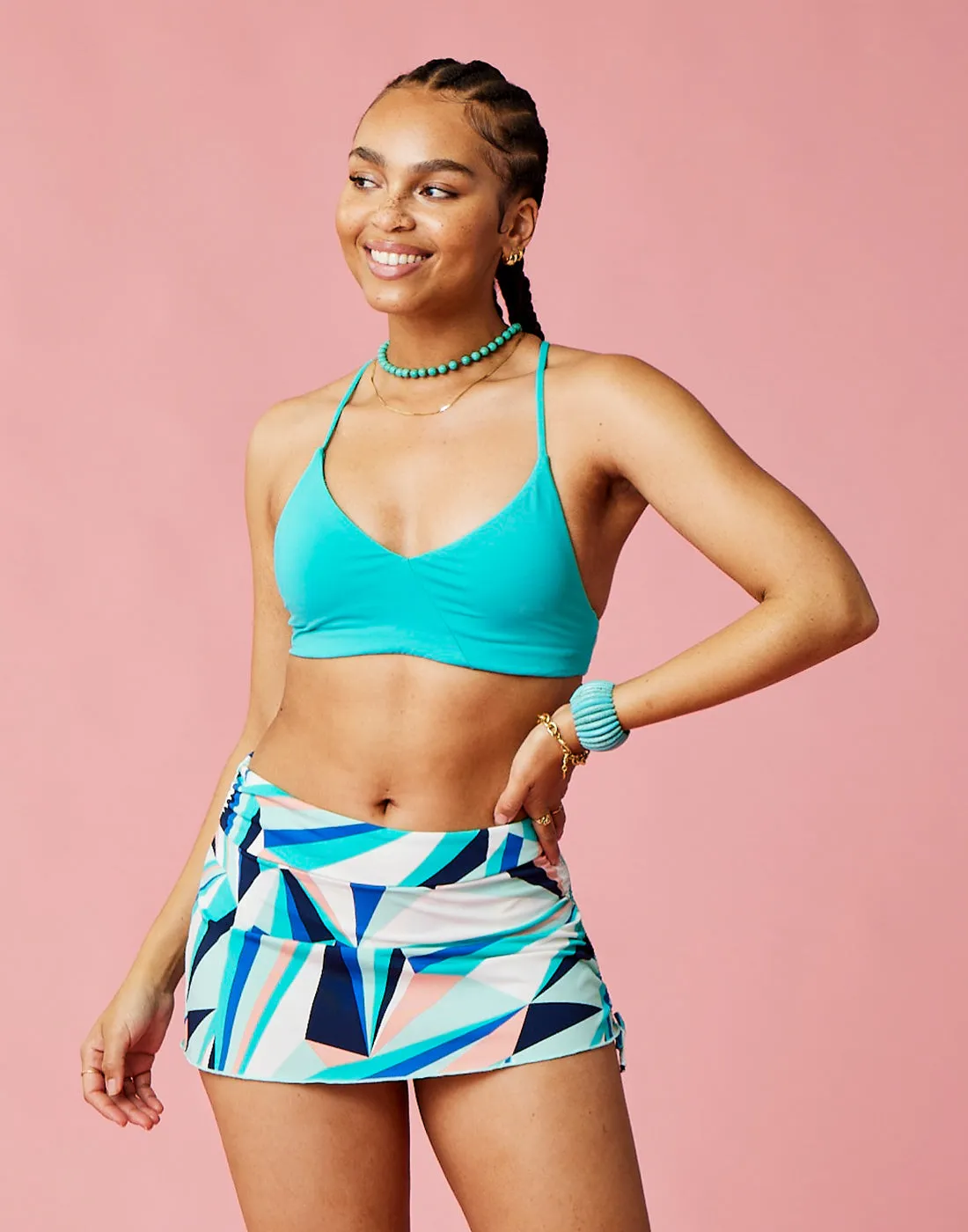 Hoku Swim Skirt: Kaleidoscope - FINAL SALE sold by Carve Designs