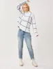 Olivia Plush Sweater: Cloud Birdseye sold by Carve Designs