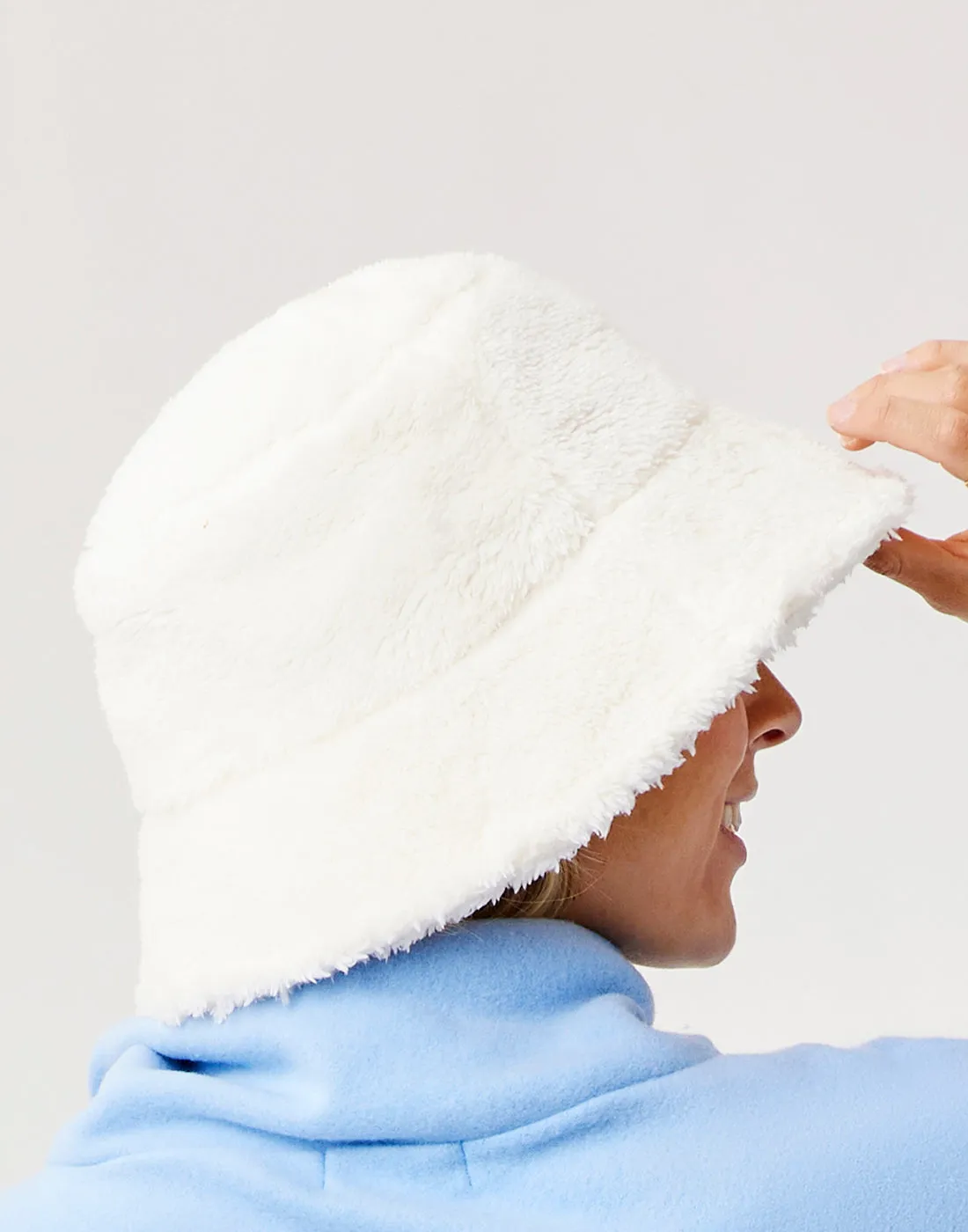 Sherpa Bucket Hat: Birch sold by Carve Designs product image thumbnail 3