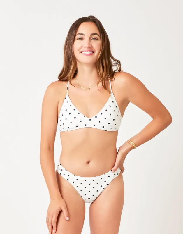 Cardiff Bottom: Cloud Polka Dot - FINAL SALE sold by Carve Designs