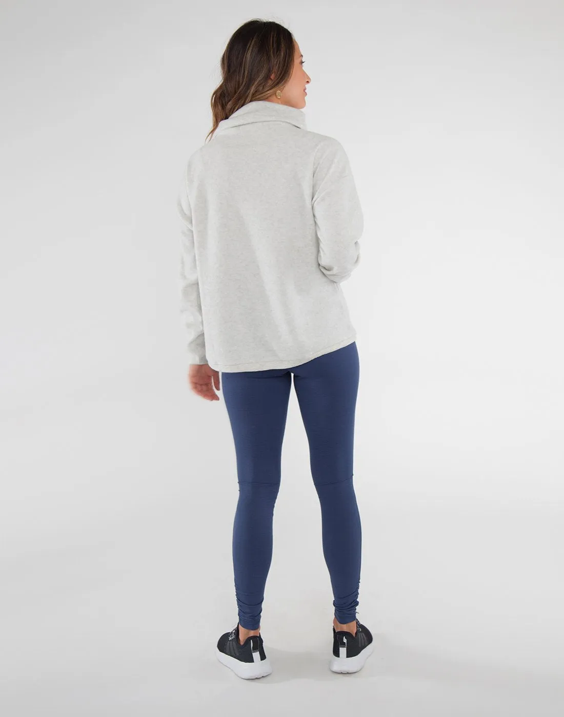 Rowayton Cowl Neck : Cloud Heather - FINAL SALE sold by Carve Designs product image thumbnail 3