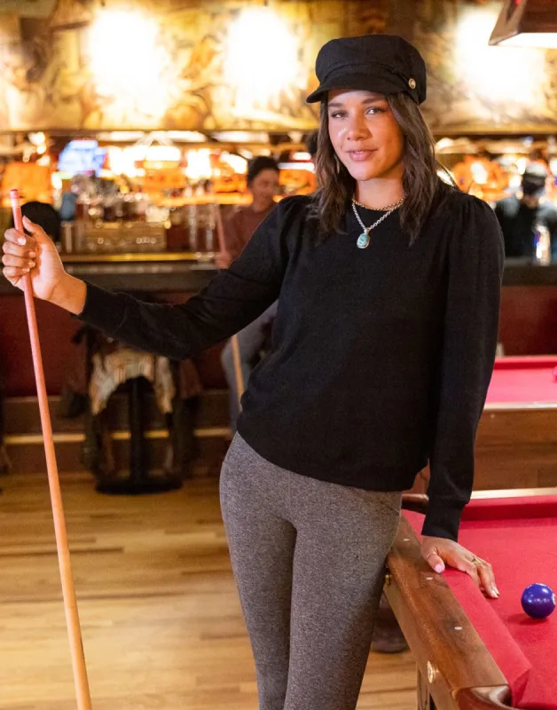 Naomi Sweatshirt: Black sold by Carve Designs