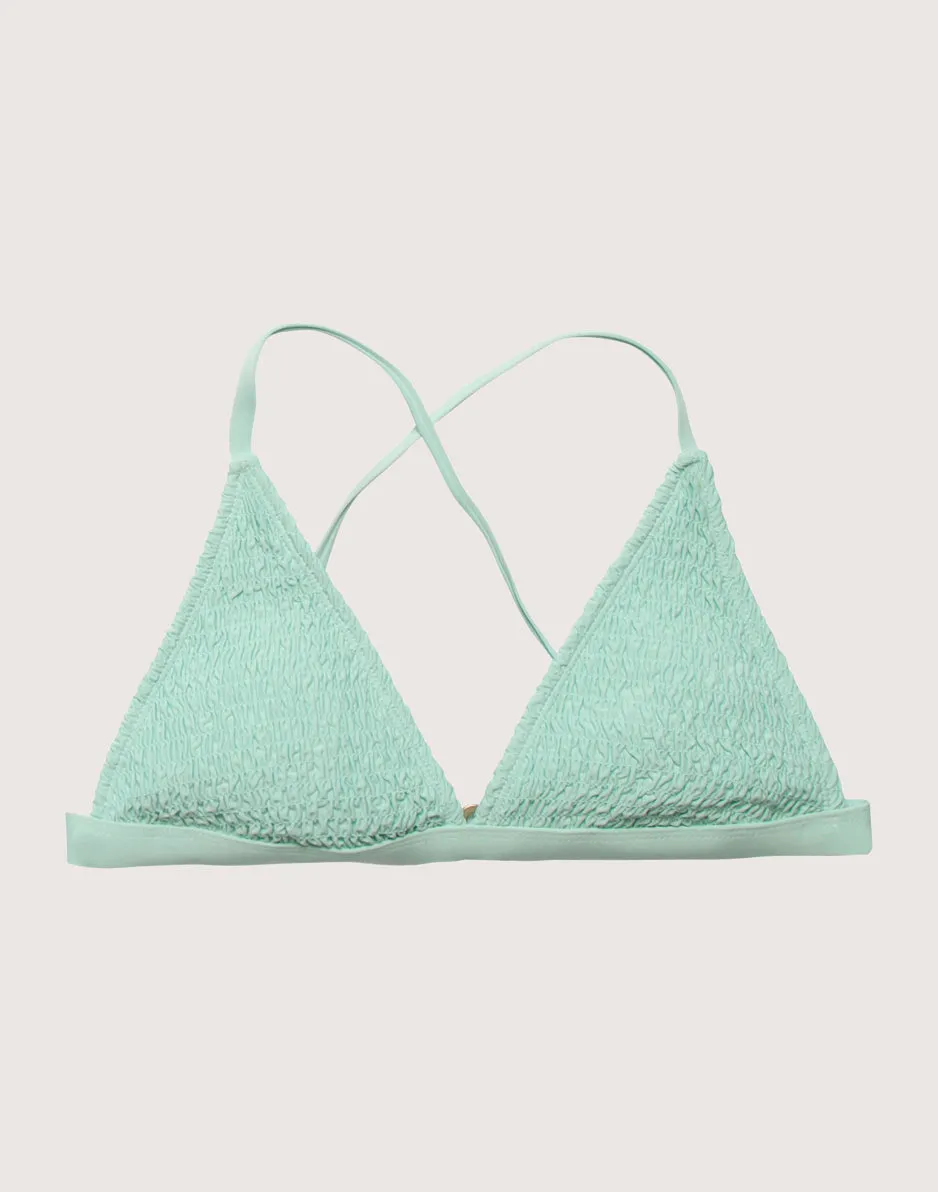 Gigi Smocked Top: Sea Glass sold by Carve Designs product image thumbnail 4