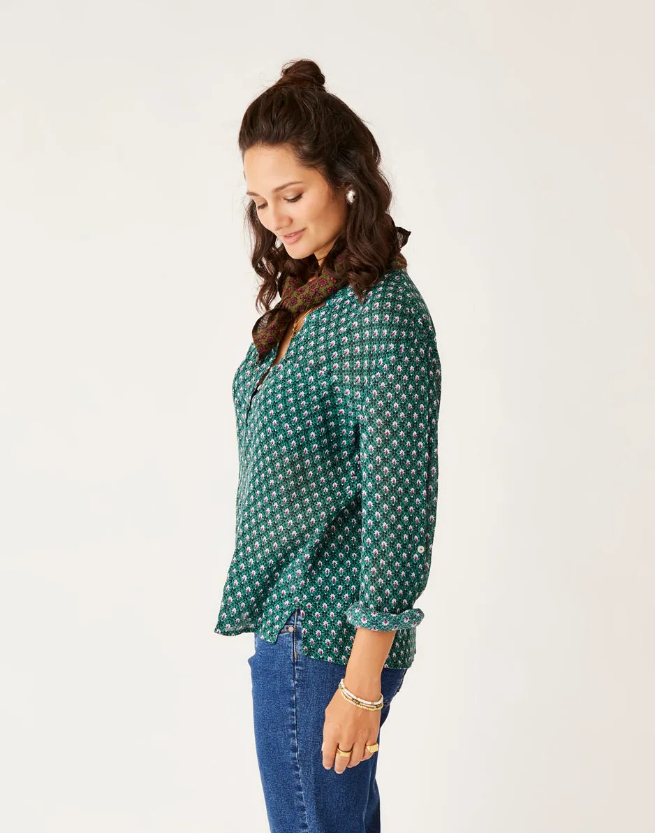 Dylan Gauze Shirt: Sanganeri sold by Carve Designs product image thumbnail 2