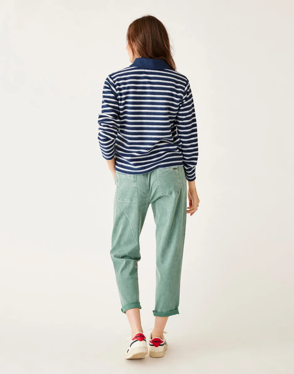 Zoe Twill Pant: Forest sold by Carve Designs product image thumbnail 4