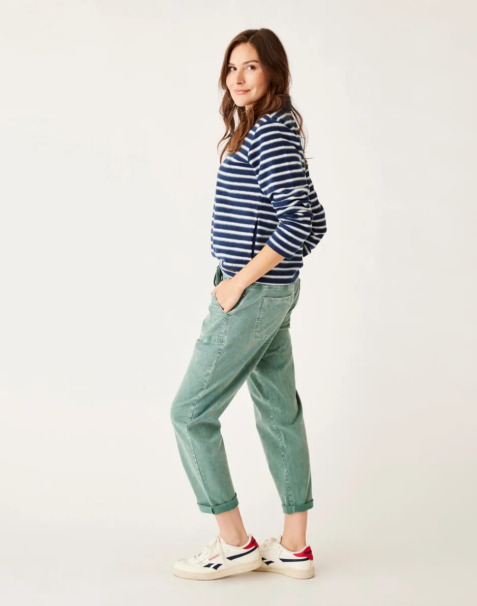 Zoe Twill Pant: Forest sold by Carve Designs product image thumbnail 3