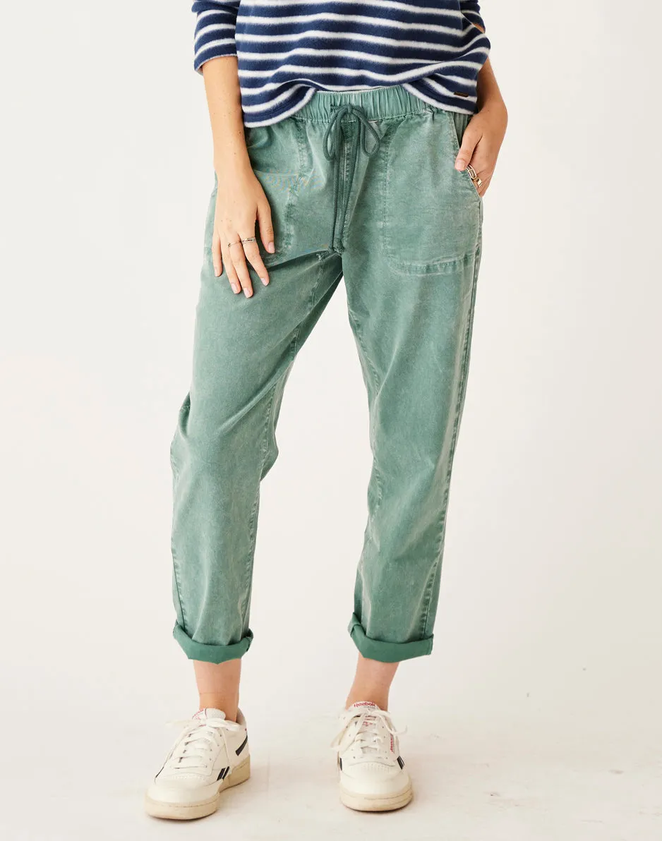 Zoe Twill Pant: Forest sold by Carve Designs product image thumbnail 2